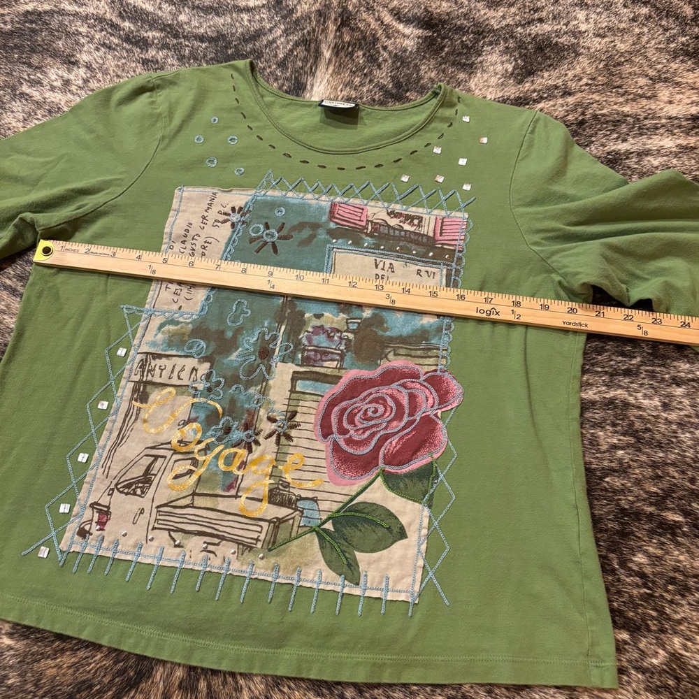 Caribbean Joe Women’s M/L Top - Picture 7 of 8